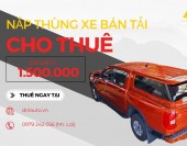 Cho thuê nắp thùng xe bán tải