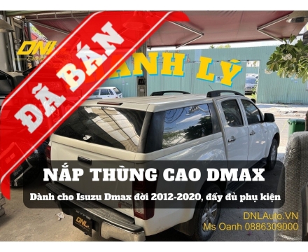 Thanh lý nắp thùng cao không đèn Dmax (#TL-NCKD-W250424)