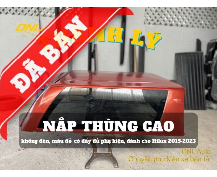 Thanh lý nắp thùng cao không đèn Hilux (#TL-NCHI-R141223)