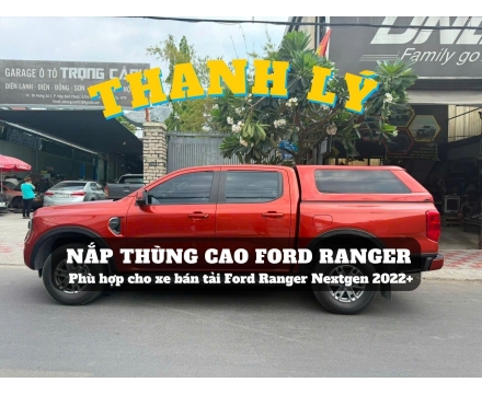 Thanh lý nắp thùng cao Ford Ranger Nextgen 2022+ (#TL-NCR23-R250426)