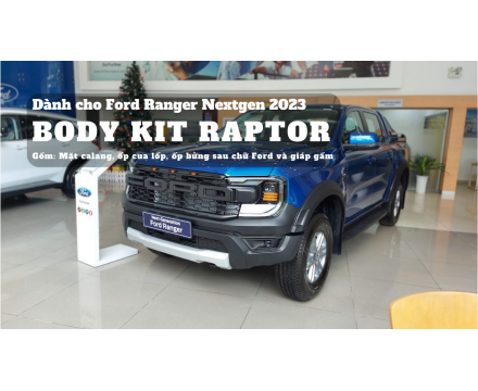 Bộ Bodykit Ford Ranger lên đời Raptor Next Gen 2023+