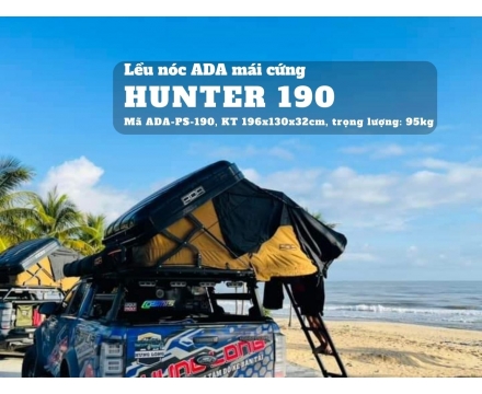 Lều nóc Ada mái cứng Hunter 190