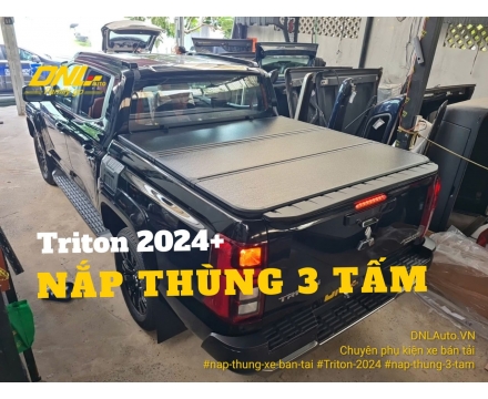 Nắp thùng 3 tấm dành cho Triton 2024+