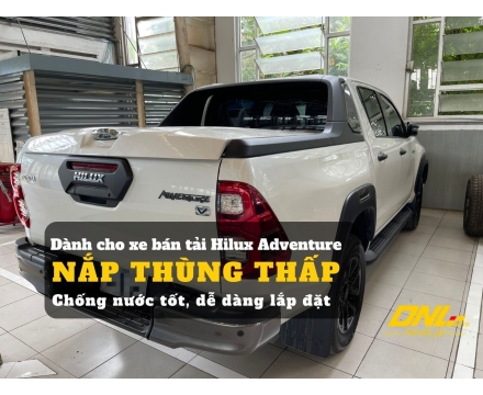 Nắp thùng thấp dành cho Hilux Adventure