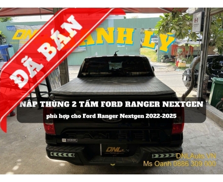 Thanh lý nắp thùng nhôm 2 tấm Ford Ranger Nextgen 2022+ (#TL-NT90R23-B210125)