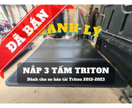 Thanh lý nắp thùng 3 tấm Triton (# TL-N3TT-270124)