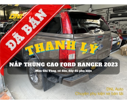 Thanh lý nắp thùng cao Ford Ranger Nextgen 2023+