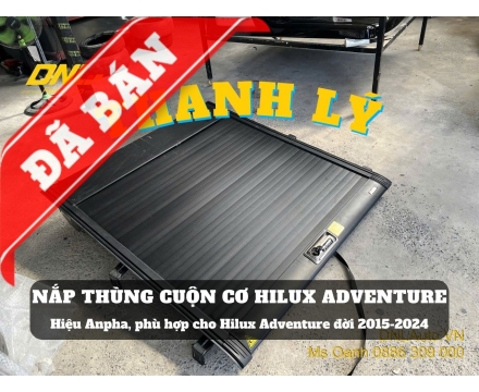 Thanh lý nắp thùng cuộn cơ HILUX ADVENTURE (#KG-CCHI-050425)
