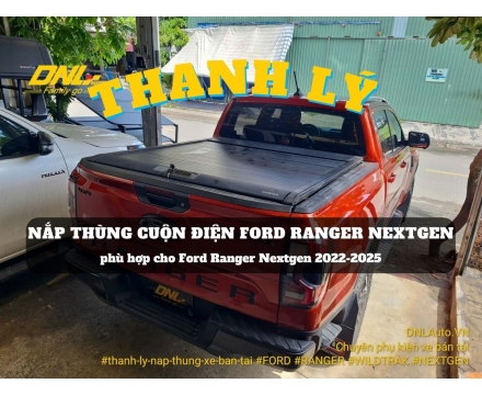 Thanh lý nắp thùng cuộn cơ Ford Ranger Nextgen 2022+ (#TL-CCR23-140525)