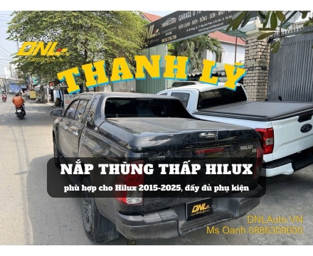 Thanh lý nắp thùng thấp Hilux (#TL-NTH-B130125)