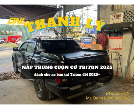 Thanh lý nắp thùng cuộn cơ Option dành cho Triton 2024+ (#TL-CCT-210126)