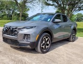 Bán tải Hyundai Santa Cruz rò rỉ ảnh thực tế đầu tiên